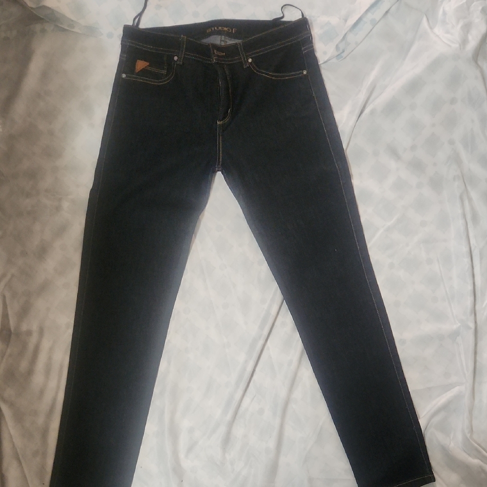 Studio F Midnight Blue Denim Pants